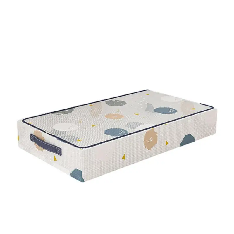 

Under Bed Storage Containers Large Capacity Foldable Bags With Clear Window Comforters Storage Bag Breathable Zippered Organizer