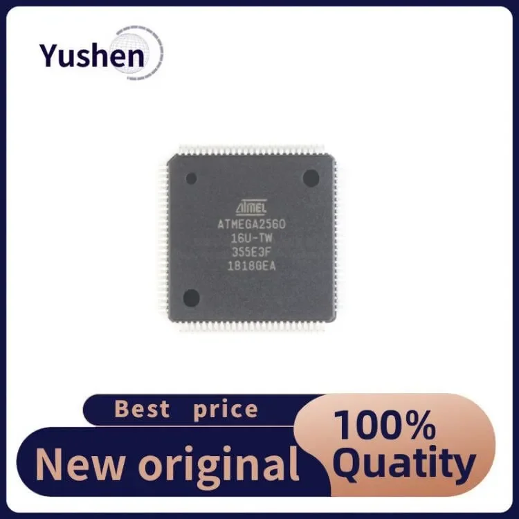 

3PCS Original Genuine ATMEGA2560-16AU Chip 8-bit Microcontroller 256K Flash Memory 5V New Original Imported