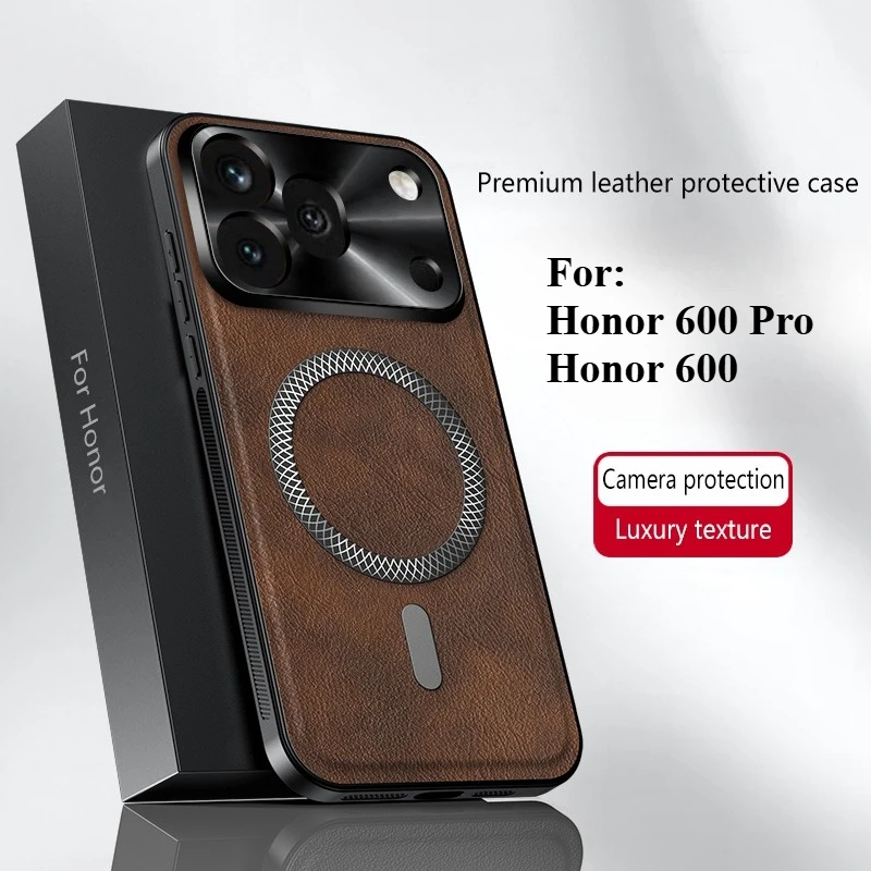 Premium Business Magnetic Leather Ultra-Thin Anti-Drop Case - Shockproof Protection Cover