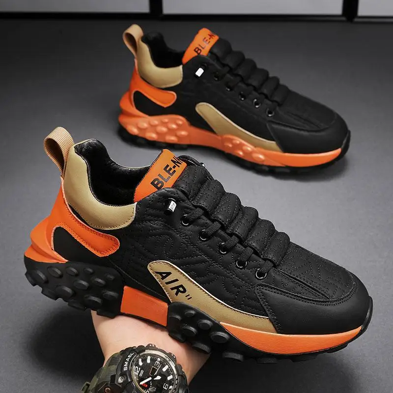 

2023Men Shoes Rubber Men's Sneaker Summer Men Sneakers Non-Slip Male Tennis Shoes Gym Running Sports Shoes Outdoor casual shoes