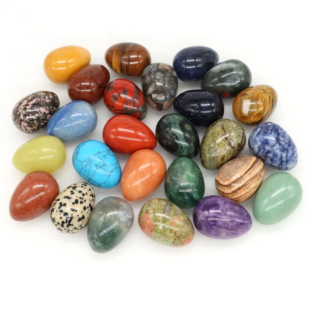 Natural Quartz Crystal Stones 22x30mm decorative stones