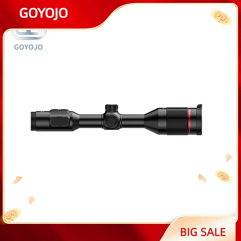 Night Vision Thermal Imaging Riflescope 25mm 35mm 50mm Lens 50hz