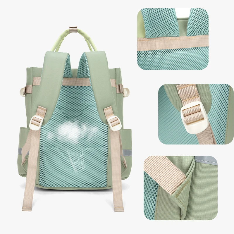 Schoolbag Girls Primary School Students High-Looking Waterproof Junior High School Girls Lightweight Soft Backpack