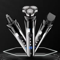 Xiaomi 3in1 Electric Shaver Digital Display Rechargeable High Power Portable Trimmer Waterproof Shaver Rotary Razor Travel Gift 2