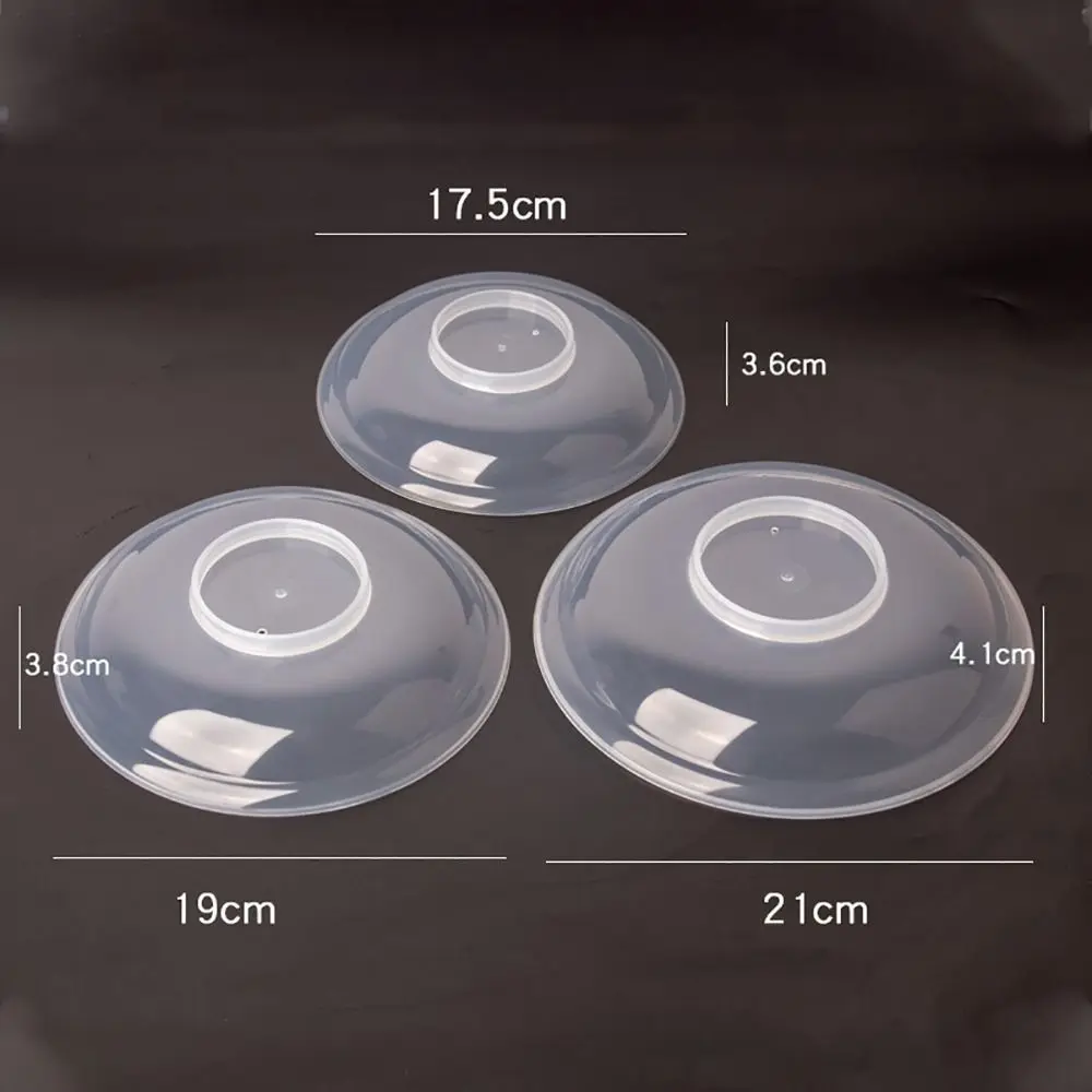 Microwave Heating Lid Splatter Cover Heat Lid Bowl Anti-oil Splash Dish Cover Fresh Kitchen Food Plate with Holes