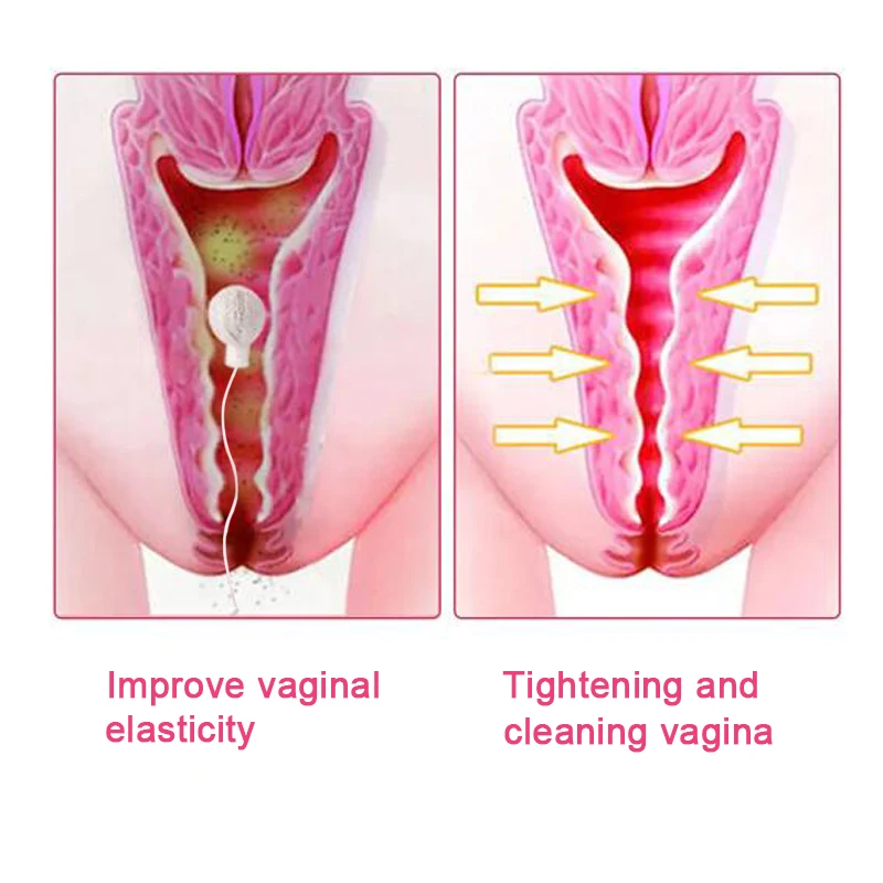 Vaginal Detox Tampons 20pcs/lot Yoni Detox Pearl Cleansing Vagina Female Uterine