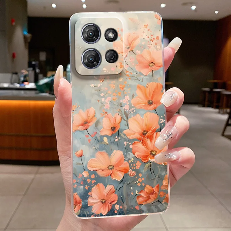 Transparent Soft Silicone TPU Phone Case - Protective Casing
