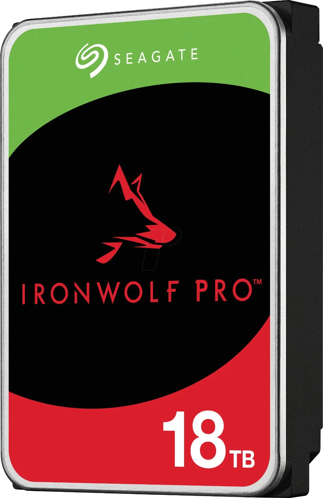 לדיסקים קשיחים פנימיים SATA 3.5 של Seagate בנפח 18TB ST18000NE000 Ironwolf Pro במהירות 7200RPM
