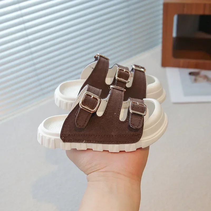 Kids Soft Sole Non Slip Sandals for Beach and Outdoors