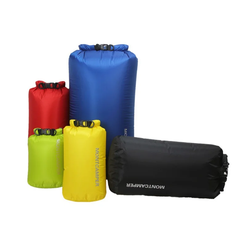 Dry Bag 30D Nylon Diamond Grid Ultralight Drifting Swimming Debris Clothes Sleeping Bag Storage Waterproof River Trekking Bag 2