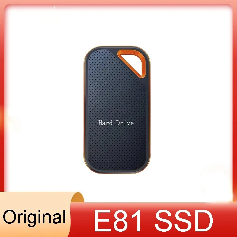 

New E81 Pssd Mobile SSD Portable External SSD 1T 2T 4T2000MB/s USB 3.2 Type-C 1TB 2TB Laptop Desktop SSD