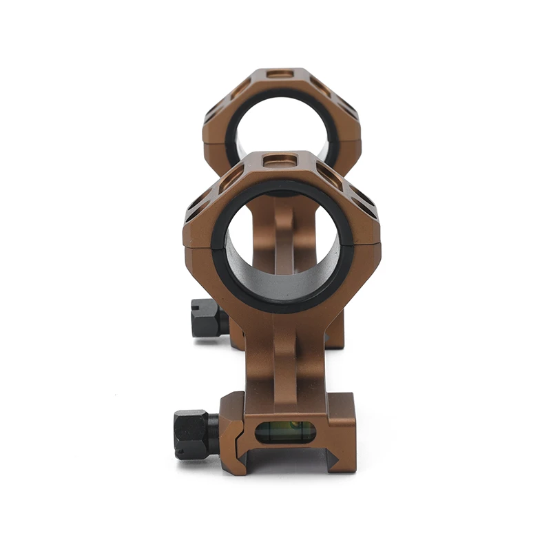 30MM Tube 1.54Inch Height 0MOA GE Scope AR-15/M4 Picatinny Mount Adapter Double Rings Bubble Level With Original Mark On Sale