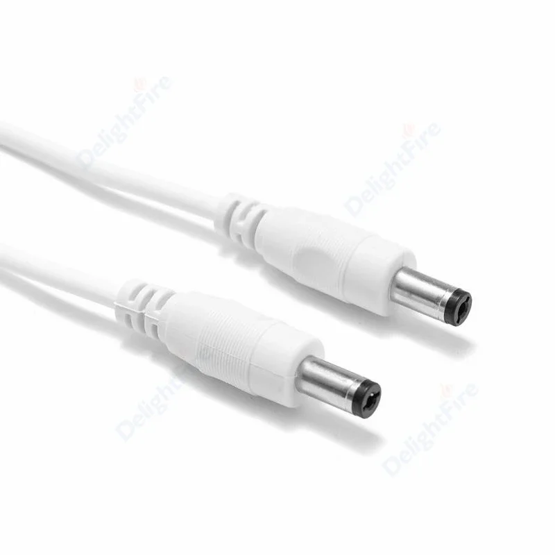 LitaElek 10 Coppia CC Jack 5,5mm x 2,1mm DC Connettore DC 12V Maschio Femmina Jack Alimentazione Adattatore Connettore per Striscia LED e Telecamera CCTV o Dispositivi 5V-24V DC altro