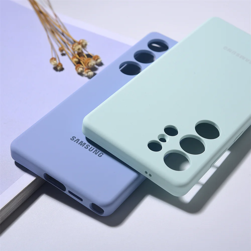 Premium Liquid Silicone Magnetic Phone Case with Magsafe Compatibility - Enhanced Protection Cover