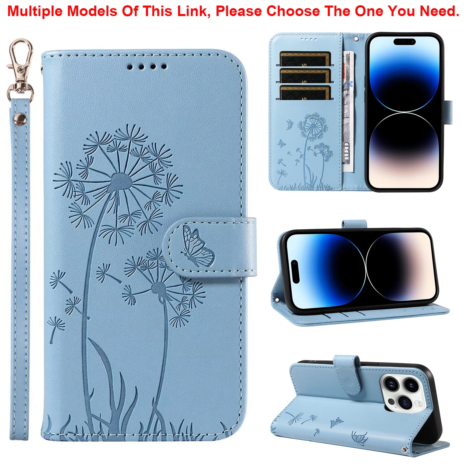 Luxurious Wallet Leather Phone Case