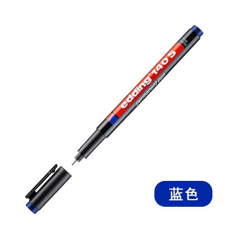 Edding 142 Permanent Marker - Writes On Glass, Plastic & Smooth Surfaces, Waterproof Ink