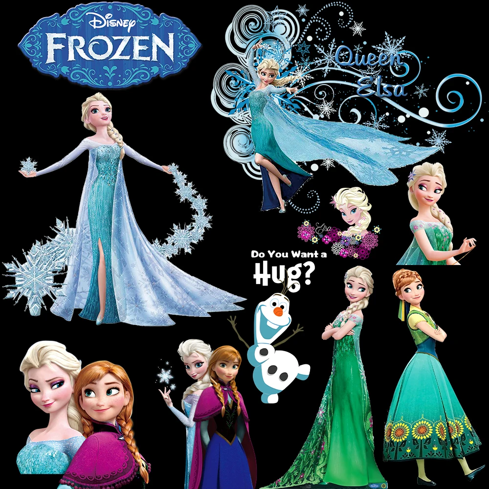 

Виниловые наклейки на одежду «Холодное сердце»