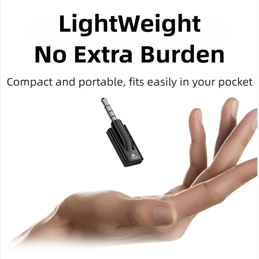 Male to Female USB Type-C to 3.5mm Converter No Delay HiFi Audio Adapter Plug and Play DAC Cable Extender