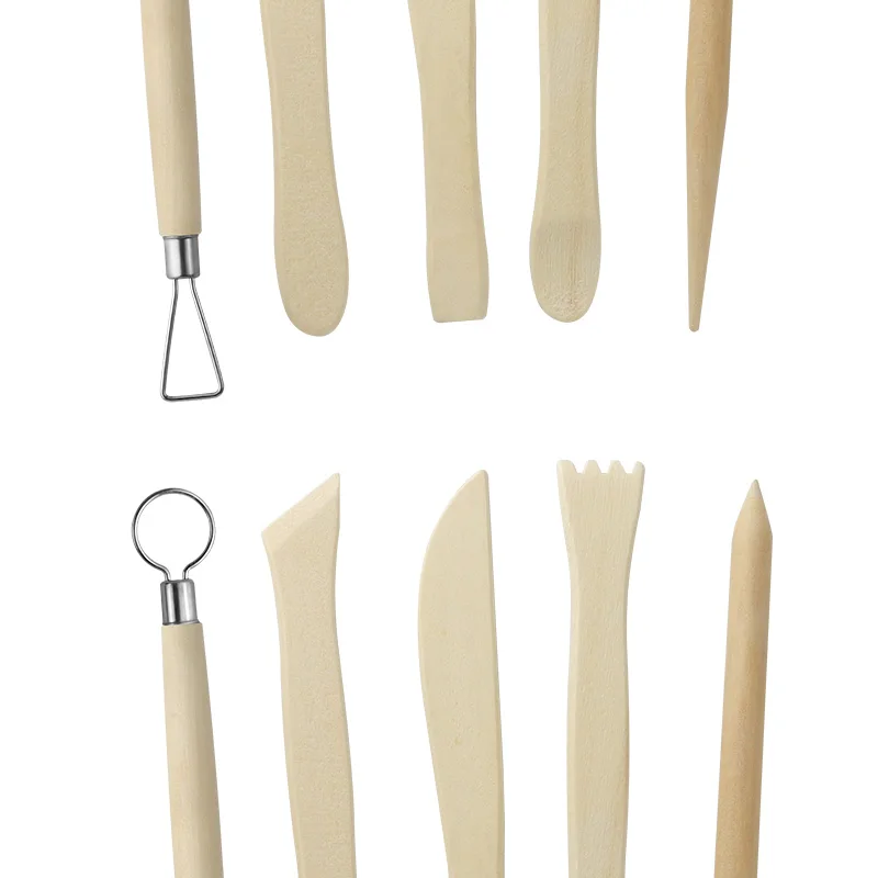 Clay Sculpture Pottery Tool Set DIY Handmade Carving Knife Ceramics Modeling Graving Tools 5pcs 11pcs pottery tools,clay tools