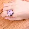 Women Alloy Ring Watch Decorative for Women Time Display Multifunctional Jewelry Accessories Finger for Women 4