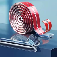1pc Silicone Soft Corner Protectors With Pre-Taped Strong Adhesive To Shield Sharp Corners Of Cabinets Tables & Drawers 1