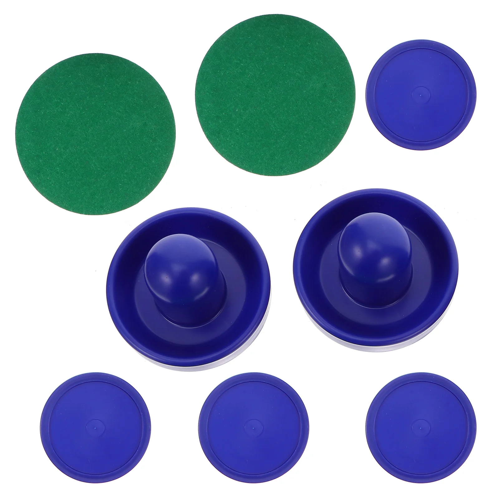 1set Air Hockey Pushers Pucks Paddles Replacement Accessories Air Hockey Game Table Attachment Supplies For Game Tables 76mm