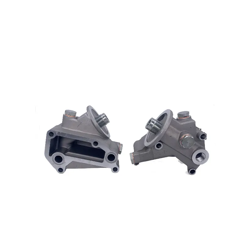 

Excavator Accessories Engine Oil Grid Base Oil Filter Aluminum Base For Daewoo DH500-7