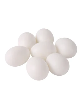 5/50 Pcs Simulated Pigeon Eggs Simulated Fake Eggs Bird Racing Pigeon Hatching Supplies Bird Raising Tools Nest Hatching Eggs