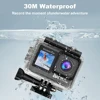 WiFi Anti-shake 6K 4k 60fps action camera Waterproof 50M Sport Camera With Remote 3