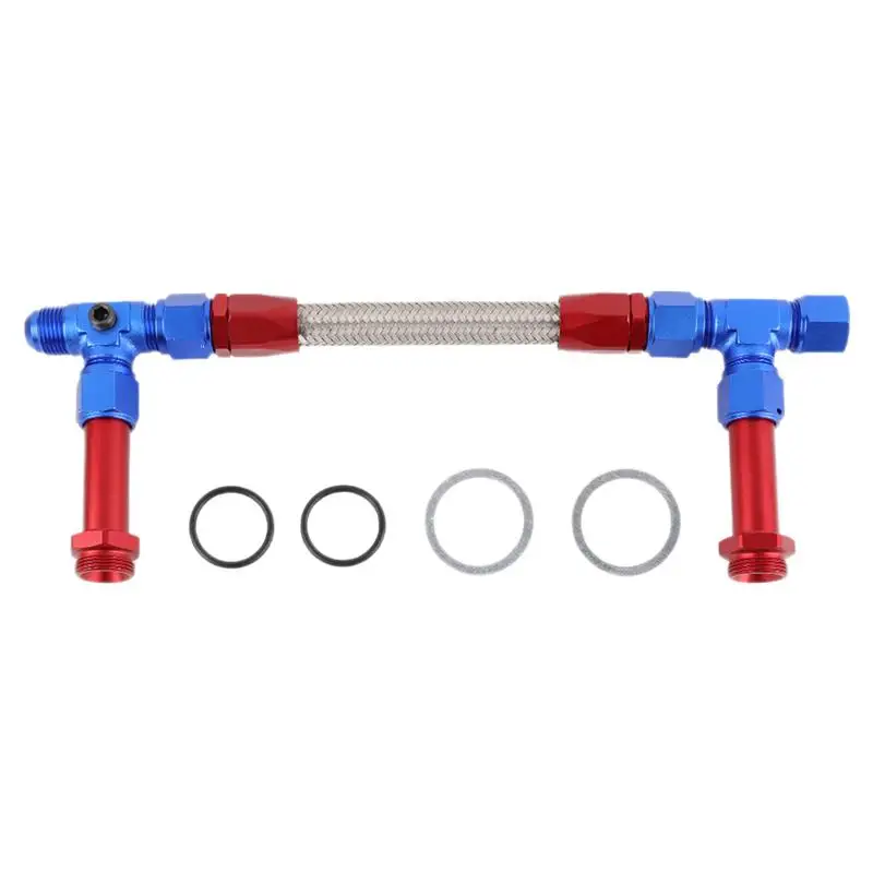 

Dual Feed Carb Oil AN6 Dual Feed Oil Carburetor Oil Kit Carburetor Dual Feed Oil Kit For Enhanced Carburetor Performance