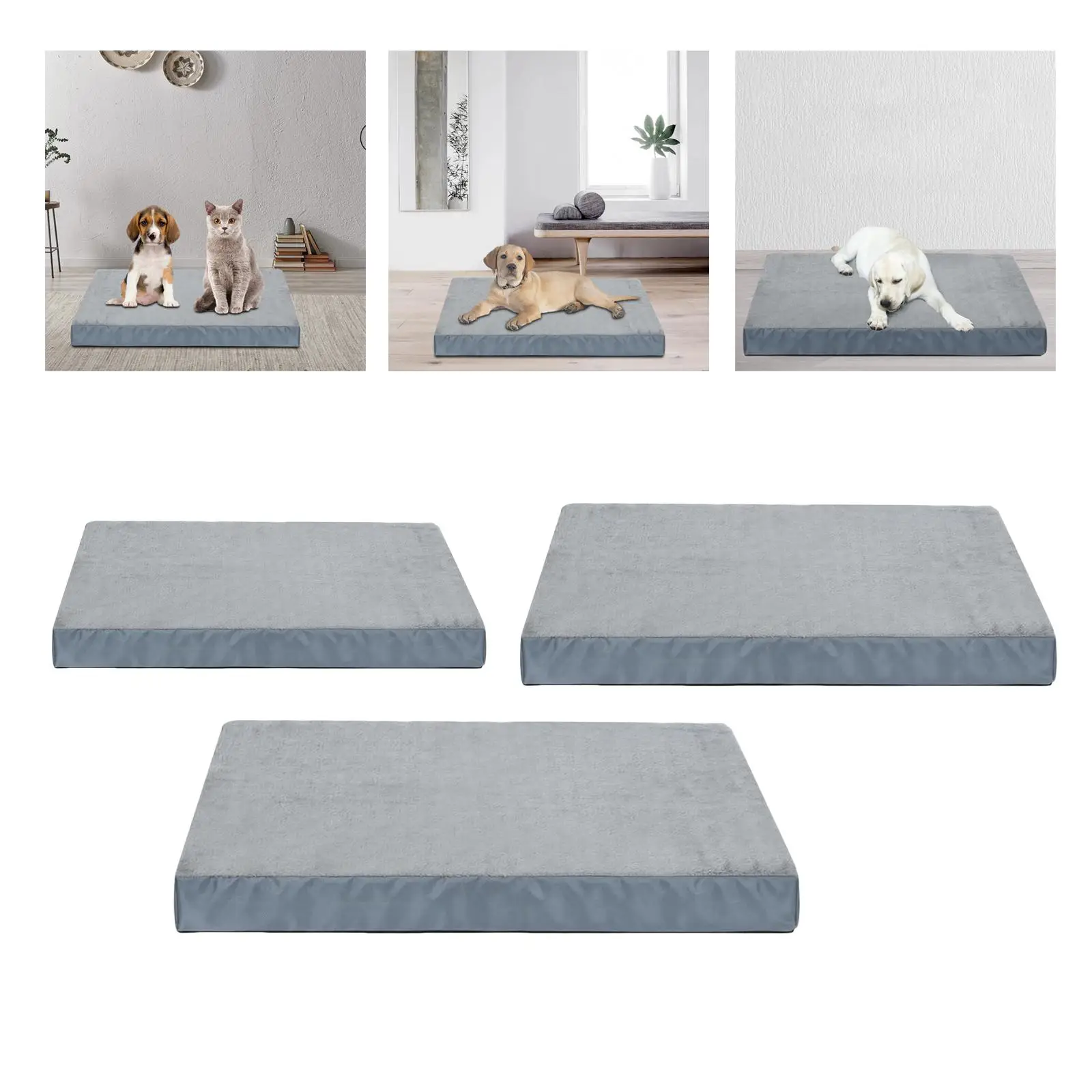 https://ae01.alicdn.com/kf/S4929a5051eb74682a23c303bef0ec201y.jpg Pet Blanket Cat Sleep Pad Memory Foam Beds Washable Comfortable Soft Warm Dog Bed Mat for Puppy Crate Small, Medium, Large Dog