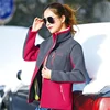Plus Size Women's Sweatershirt Plush Thickened Young And Middle-aged Fleece Coat Female Blouse Loose Zip Embroidered Jacket 1