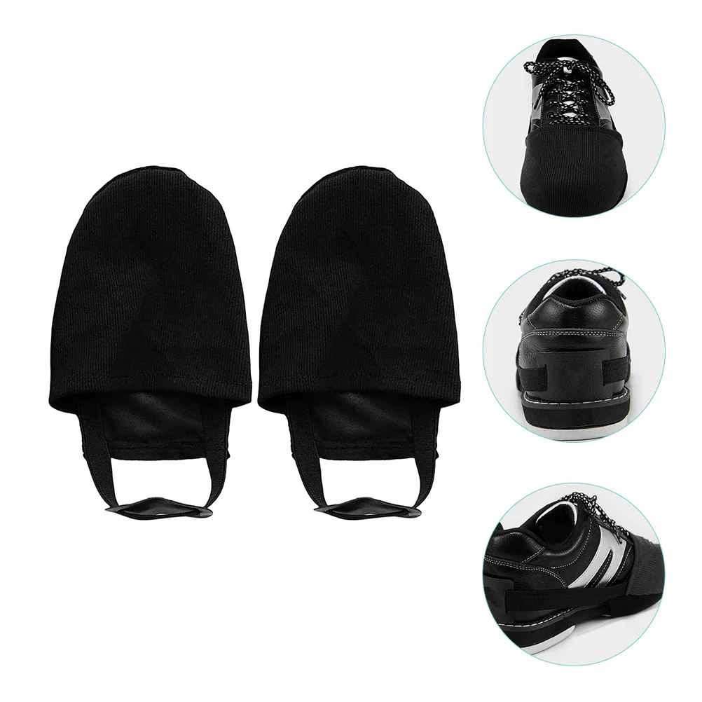 

x Pair Bowling Shoe Covers Wear-resist Slider Sneakers Sliders Slipping Mat Sports Shoes Ball