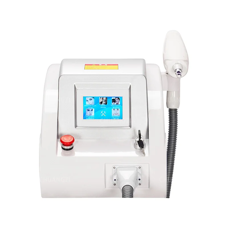 Professional Nd Yag Pico Laser Tattoo Removal Machine Neodymium Picosecond Eyebrow Q Switch  Portable 1064nm 523nm 3