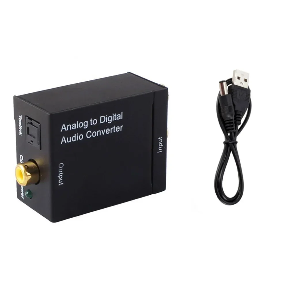 Digital Audio Converter Amplifier with Optical and Coaxial Inputs