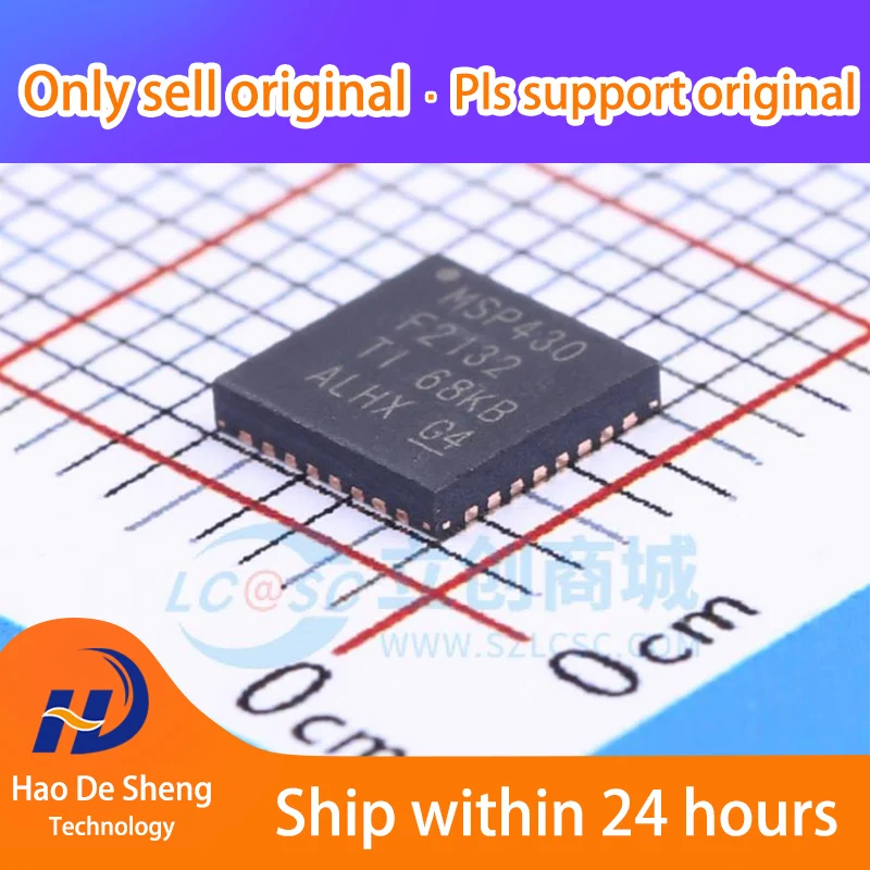 

10 шт./лот MSP430F2132IRHBR MSP430 QFN32 новая Оригинальная фотография