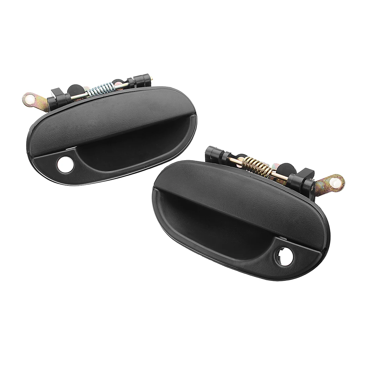 Maniglie Interne Porte Per Hyundai Atos E Accent (1994-2008) – Set 2 Pezzi, Sinistra E Destra, Colore Grigio