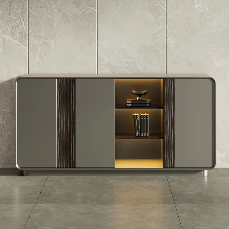 Office Storage Locker Simple Modern Light Luxury Premium File Filing Cabinets Data Cabinet Crack Shelves Shelf Offices Furniture - 4