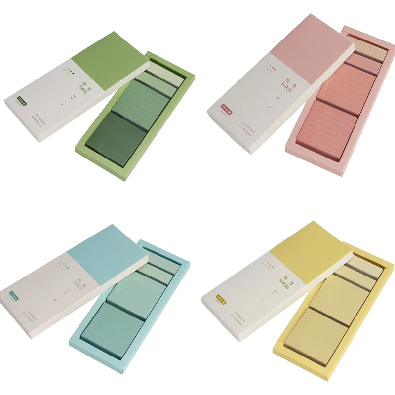 

Portable Blank Sticky Notes, Self-Stick Index Tabs Organizer For Planner, Journal, Calendar, 480 Sheets 3.5 X 8.5Inch