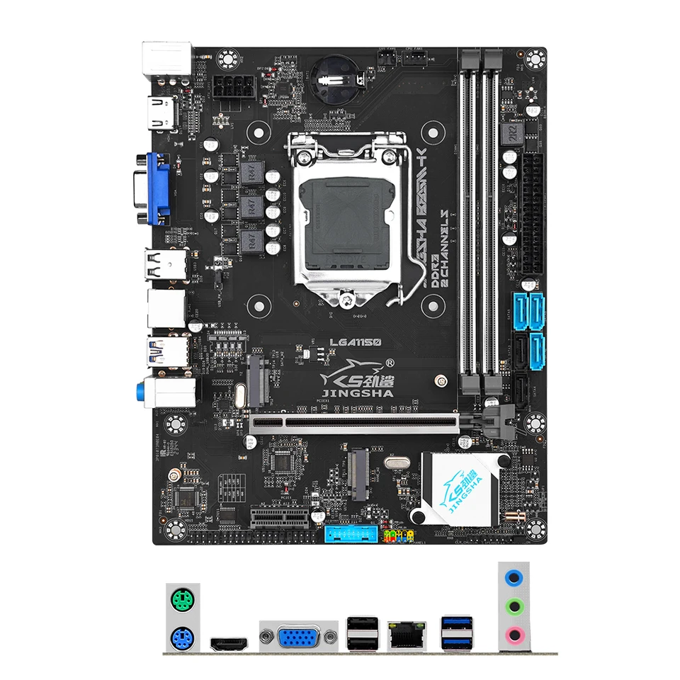 I7 4790 CPUを搭載したB85マザーボード,8GB DDR3 RAMコンボ