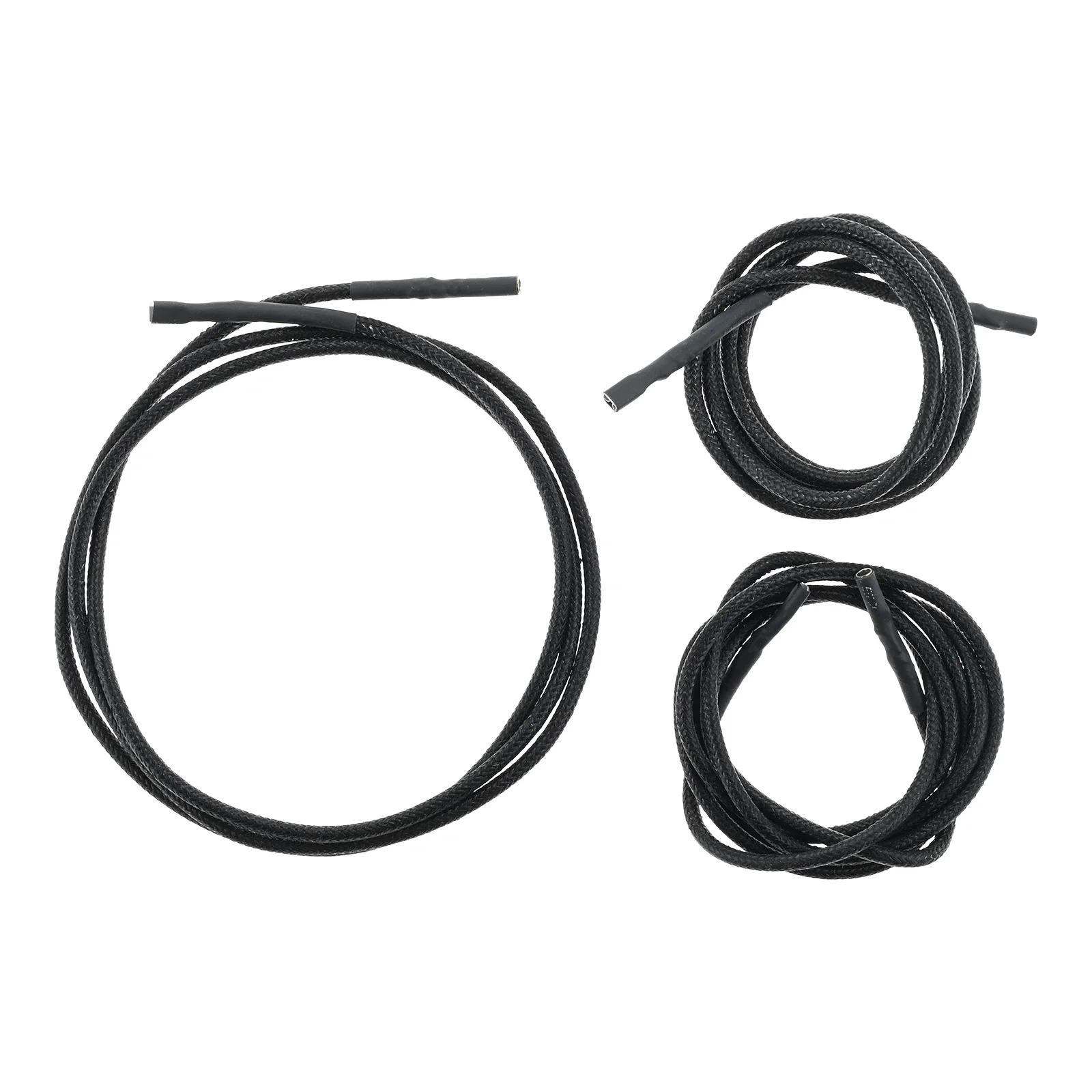 3Pcs Push Button Piezo Ignitor Sparker Cables Replacement for Atwood/Wedgewood RV Range 17-22 Inch Wide Stove 90cm/35inch length