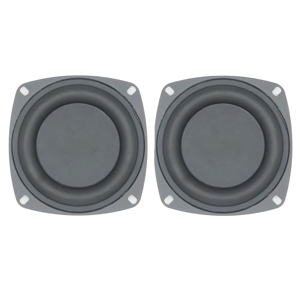1/2pcs 105 MM 4 Inch Bass Radiator Speaker Diaphragm Auxiliary Woofer Vibration Membrane Passive Radiator Bluetooth Speaker DIY Wireless Bluetooth Speaker Portable Bluetooth Speaker Audio Speakers Portable Speakers