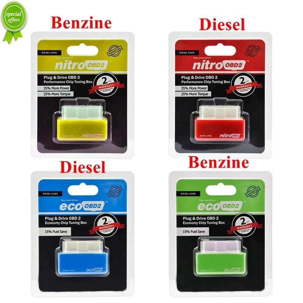 

Eco Nitro OBD2 Chip Tuning Box Benzine Diesel EcoOBD2 15% Save Fuel Ower Chip Tuning Box NitroOBD2 More Power Super OBD2