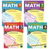 4books/set Singapore Math Appropriate for Students learning math practice worksheet Workbook math improvement kid children 1