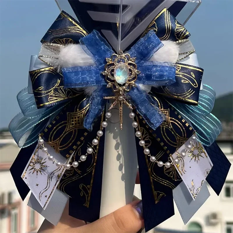 Lolita Bow Tie Hair Clips Women's Jewelry Cheering Sticks Bows Concert Hand Lamps Accessories Personality Women's Collar Flowers bow tie