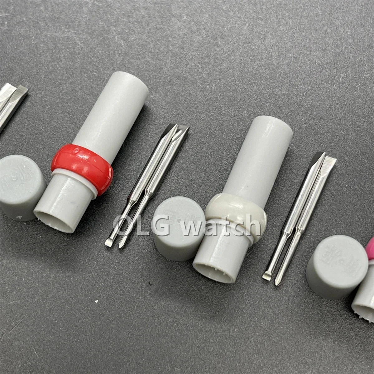 새로운 5개 316    스틸 필립스/슬롯형/미끄럼 방지 드라이버 극한 경도 시계 드라이버 세트 정밀 시계 수리 도구