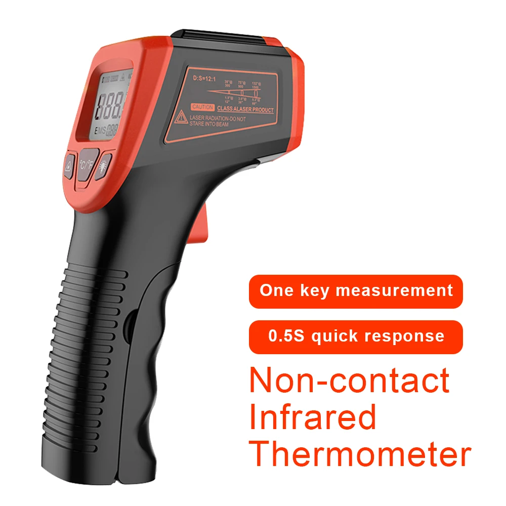 NonContact-Laser-Point-LCD-Industrial-Electronic-Thermometer-Laser ...