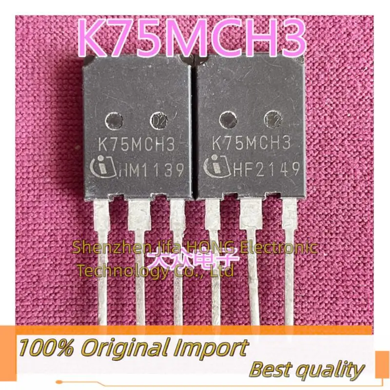 

10PCS/Lot K75MCH3IGBT75A 1200V Best Quality Imported Original Spot
