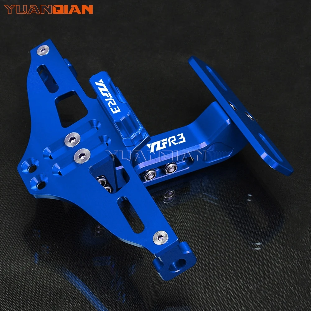 

R3 2024 2023 Motorcycle Rear License Plate Mount Holder and Turn Signal Light For yamaha YZFR3 YZF-R3 YZF R3 2015-2022 2021 2020