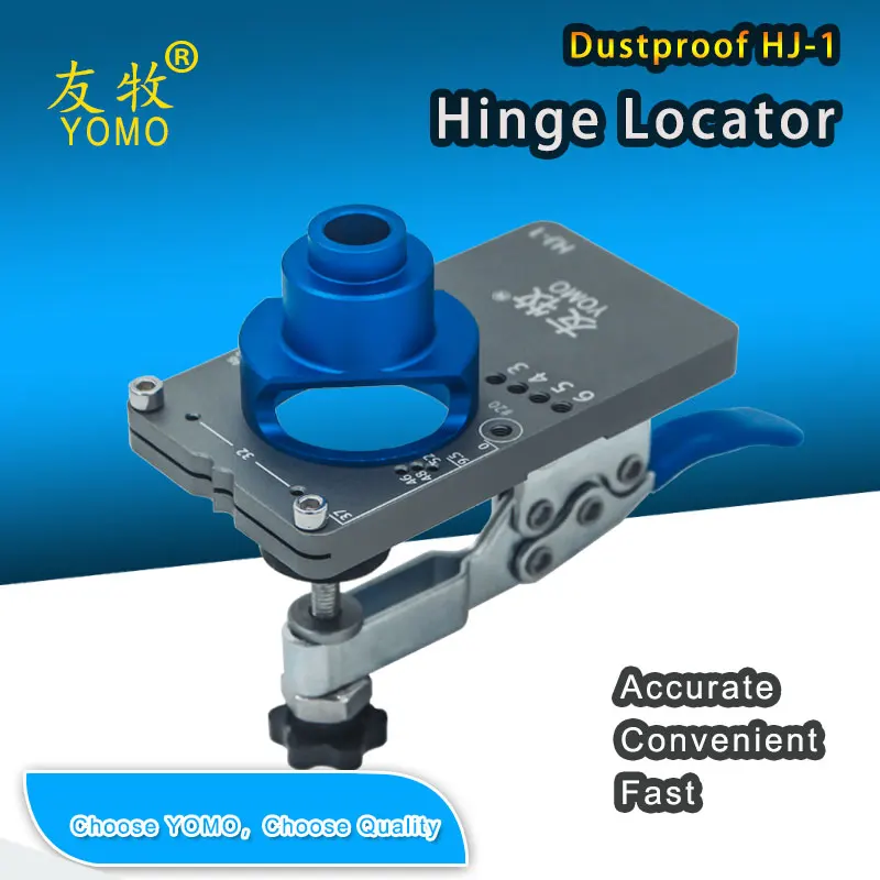 35mm Hinge Boring Jig Kit Concealed Hinge Drilling Guide Jig Aluminum Alloy Hole Opener Template Puncher Locator
